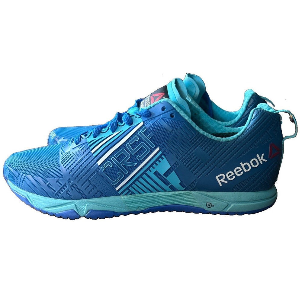 Reebok Womens CrossFit CRSFT Blue Training Shoes M45039 Size 6.5